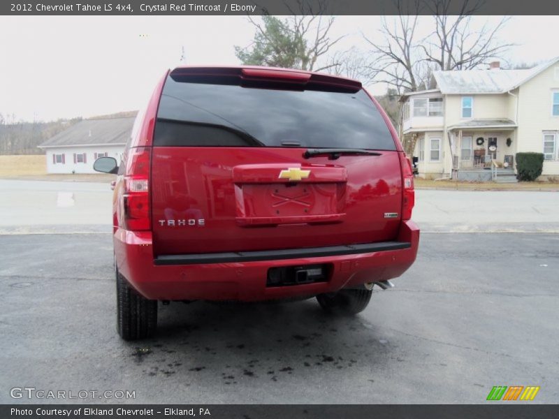 Crystal Red Tintcoat / Ebony 2012 Chevrolet Tahoe LS 4x4