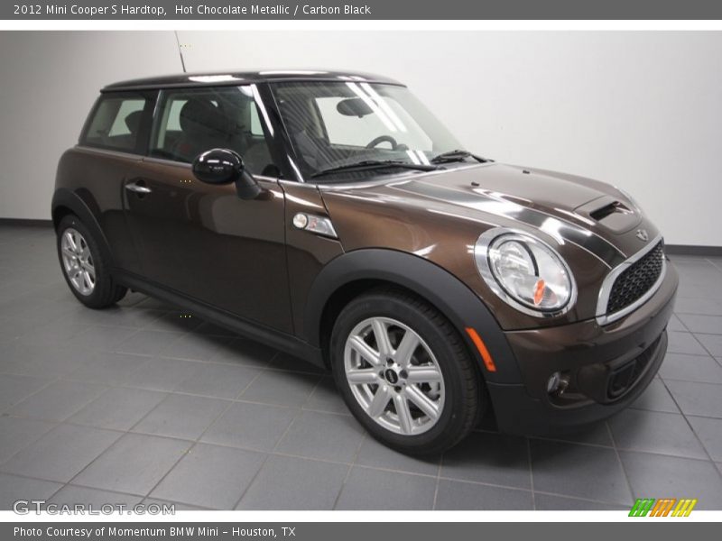 Front 3/4 View of 2012 Cooper S Hardtop
