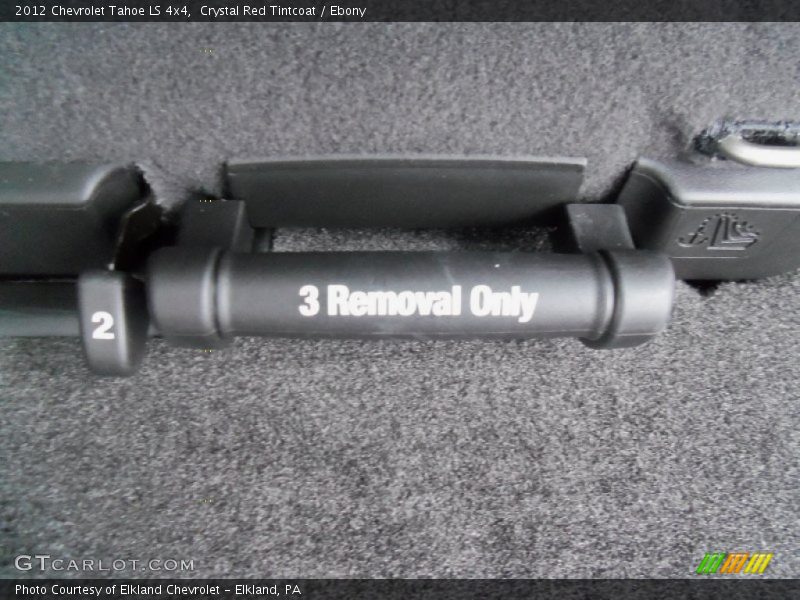 Crystal Red Tintcoat / Ebony 2012 Chevrolet Tahoe LS 4x4