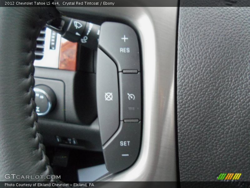 Crystal Red Tintcoat / Ebony 2012 Chevrolet Tahoe LS 4x4