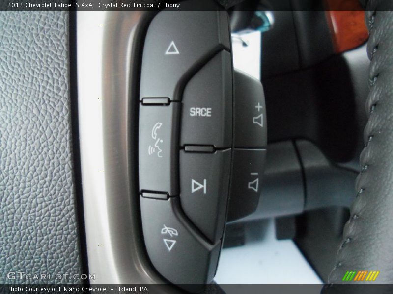 Crystal Red Tintcoat / Ebony 2012 Chevrolet Tahoe LS 4x4