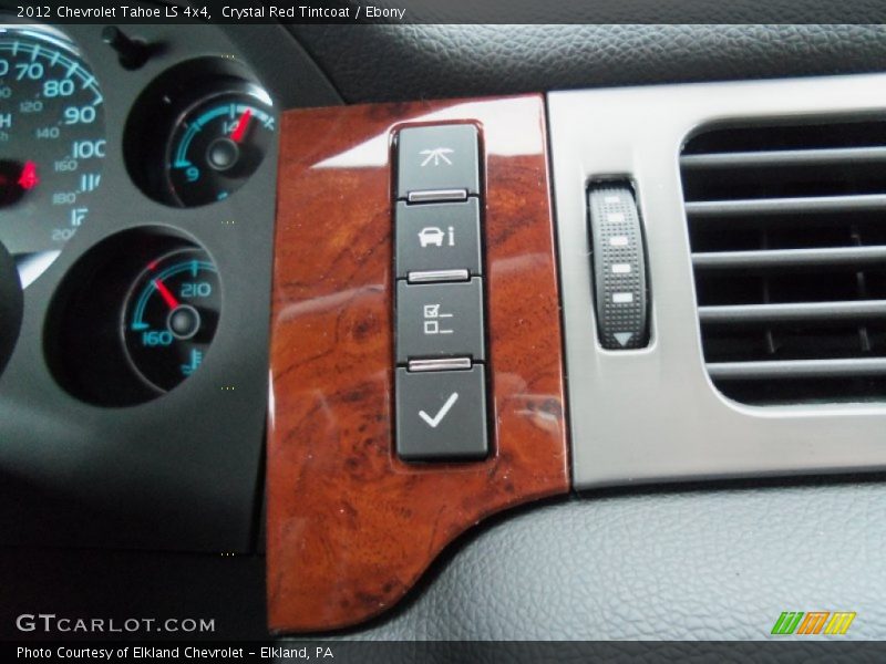 Crystal Red Tintcoat / Ebony 2012 Chevrolet Tahoe LS 4x4