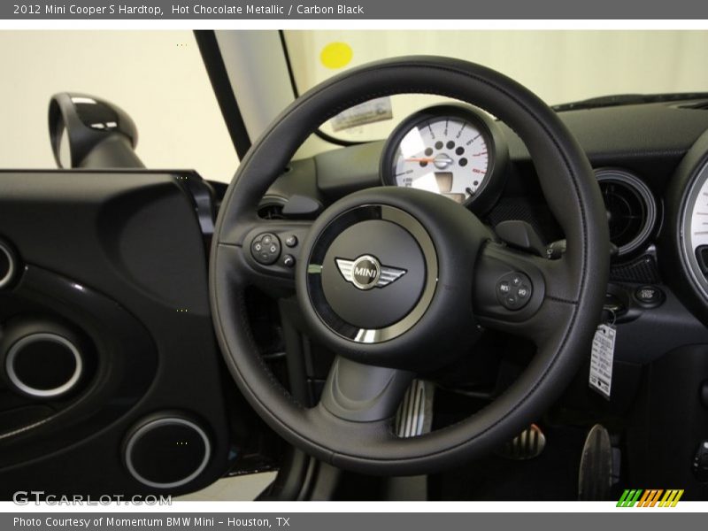 Hot Chocolate Metallic / Carbon Black 2012 Mini Cooper S Hardtop