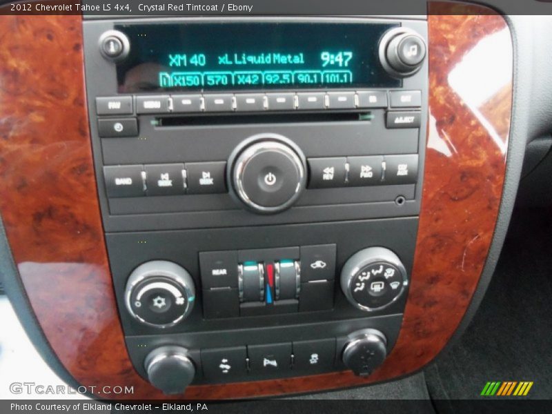 Crystal Red Tintcoat / Ebony 2012 Chevrolet Tahoe LS 4x4