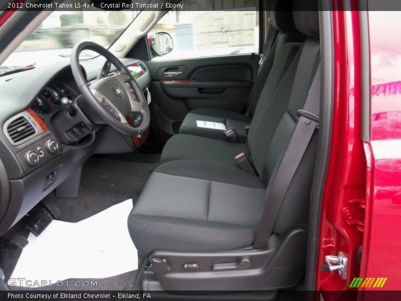 Crystal Red Tintcoat / Ebony 2012 Chevrolet Tahoe LS 4x4