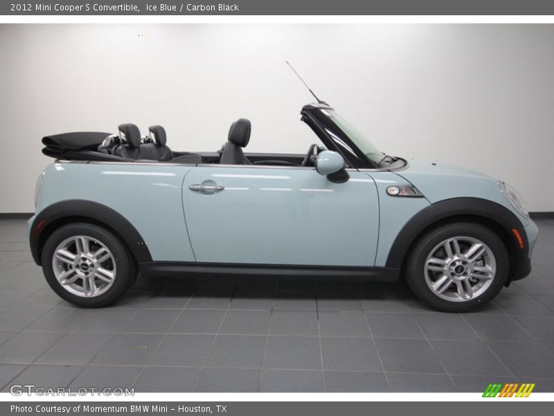  2012 Cooper S Convertible Ice Blue