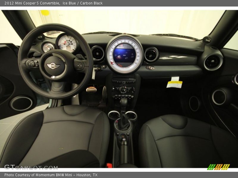 Dashboard of 2012 Cooper S Convertible