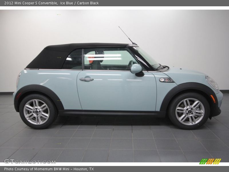  2012 Cooper S Convertible Ice Blue