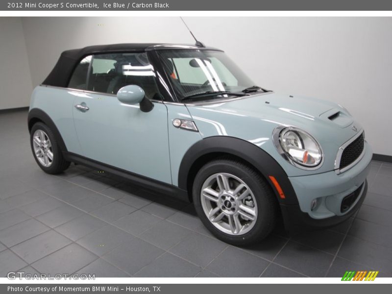 Front 3/4 View of 2012 Cooper S Convertible