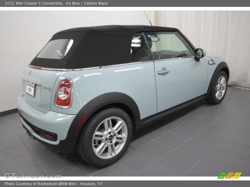  2012 Cooper S Convertible Ice Blue