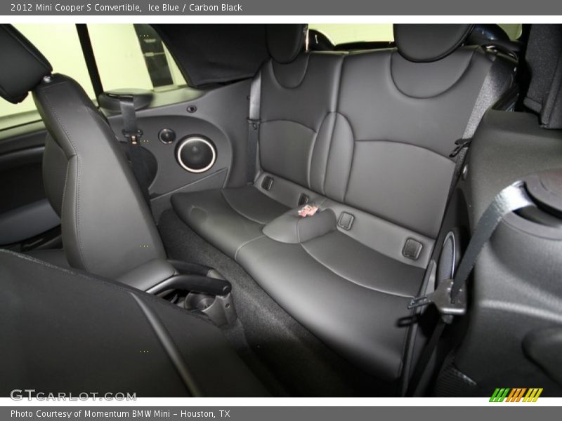 Rear Seat of 2012 Cooper S Convertible