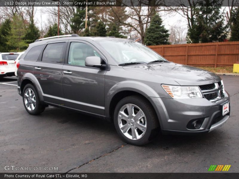 Front 3/4 View of 2012 Journey Crew AWD