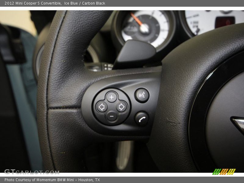 Controls of 2012 Cooper S Convertible