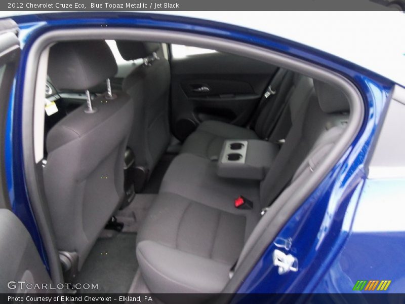 Blue Topaz Metallic / Jet Black 2012 Chevrolet Cruze Eco