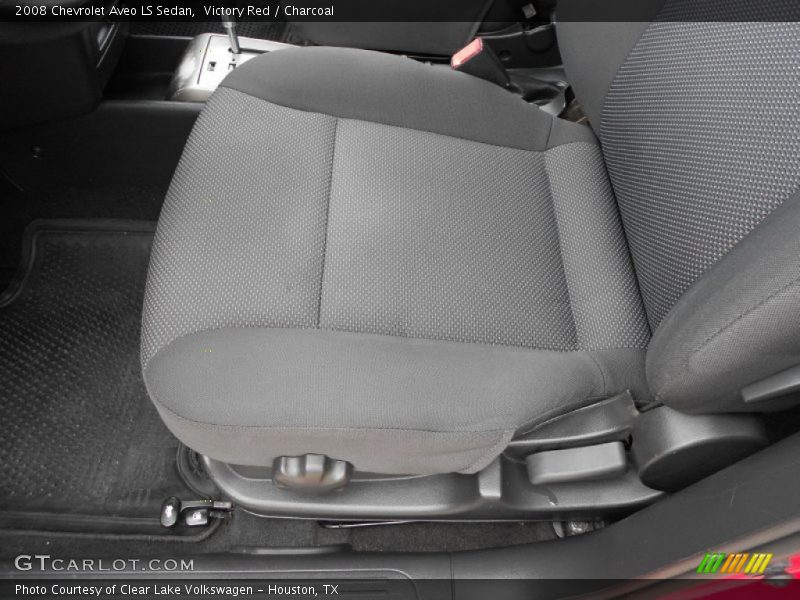 Victory Red / Charcoal 2008 Chevrolet Aveo LS Sedan