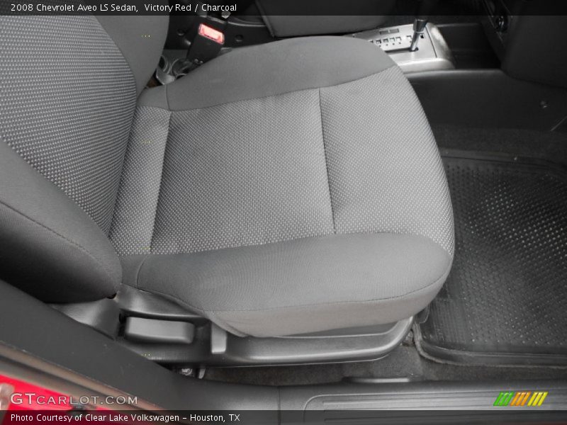 Victory Red / Charcoal 2008 Chevrolet Aveo LS Sedan