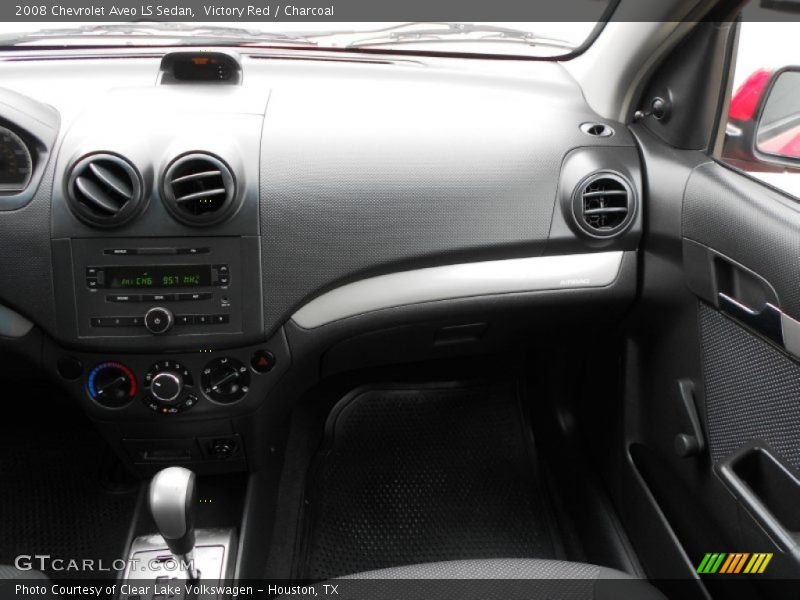 Victory Red / Charcoal 2008 Chevrolet Aveo LS Sedan