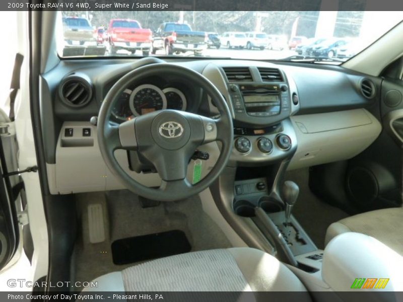  2009 RAV4 V6 4WD Sand Beige Interior