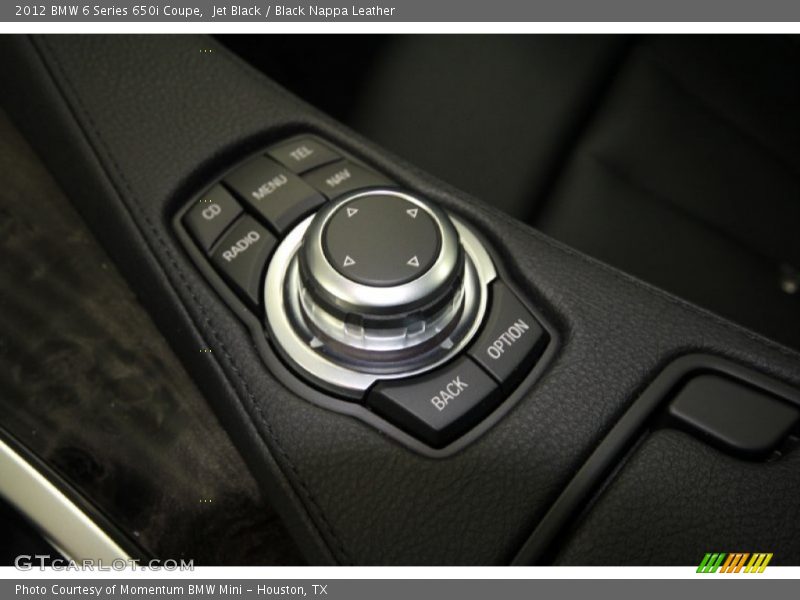 Jet Black / Black Nappa Leather 2012 BMW 6 Series 650i Coupe