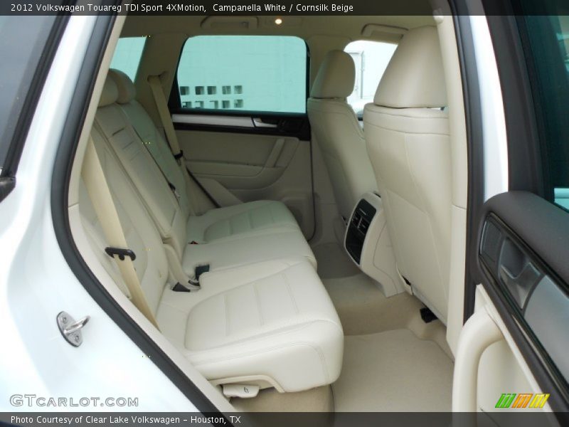 Campanella White / Cornsilk Beige 2012 Volkswagen Touareg TDI Sport 4XMotion