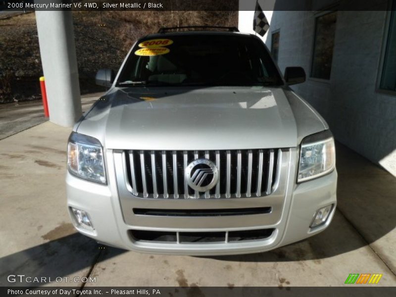 Silver Metallic / Black 2008 Mercury Mariner V6 4WD