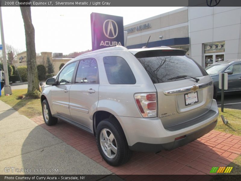 Silverstone Metallic / Light Gray 2008 Chevrolet Equinox LT