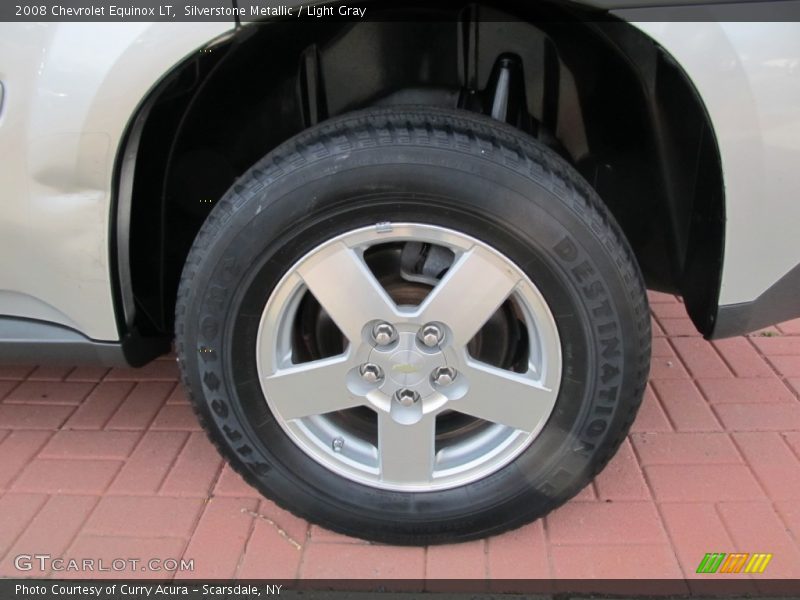 Silverstone Metallic / Light Gray 2008 Chevrolet Equinox LT