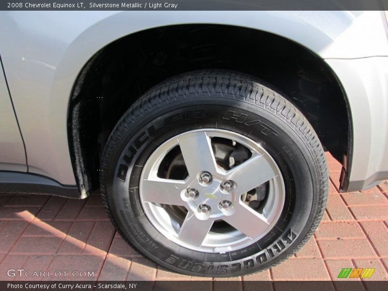 Silverstone Metallic / Light Gray 2008 Chevrolet Equinox LT