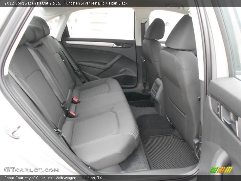 Tungsten Silver Metallic / Titan Black 2012 Volkswagen Passat 2.5L S