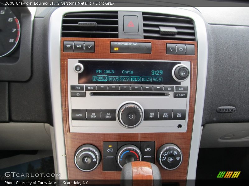 Silverstone Metallic / Light Gray 2008 Chevrolet Equinox LT