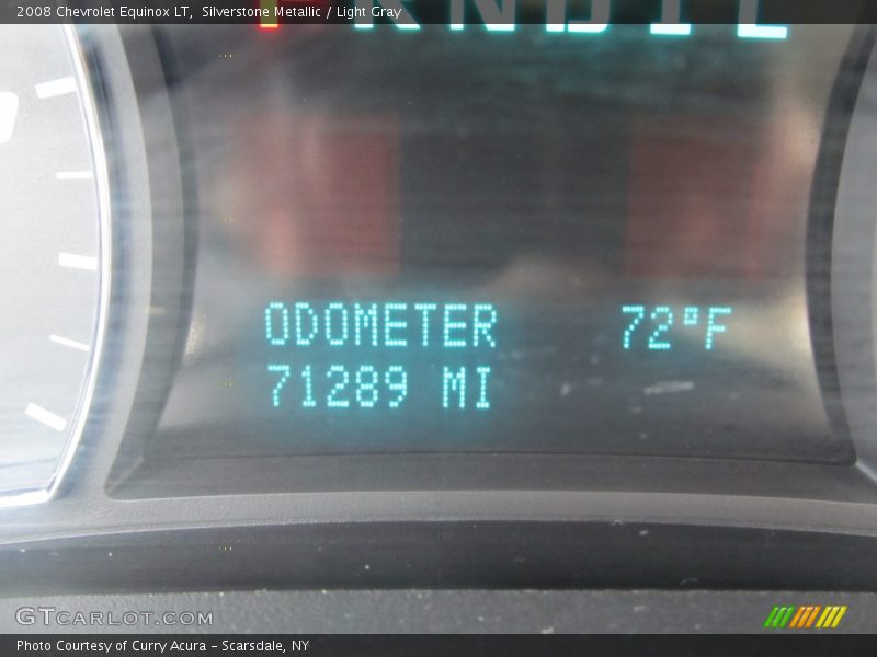 Silverstone Metallic / Light Gray 2008 Chevrolet Equinox LT