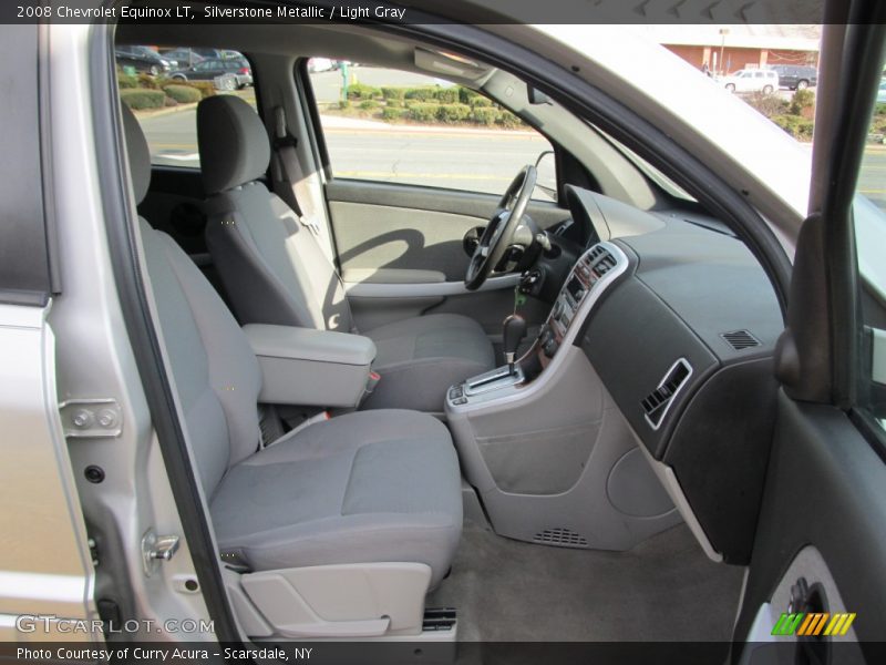 Silverstone Metallic / Light Gray 2008 Chevrolet Equinox LT