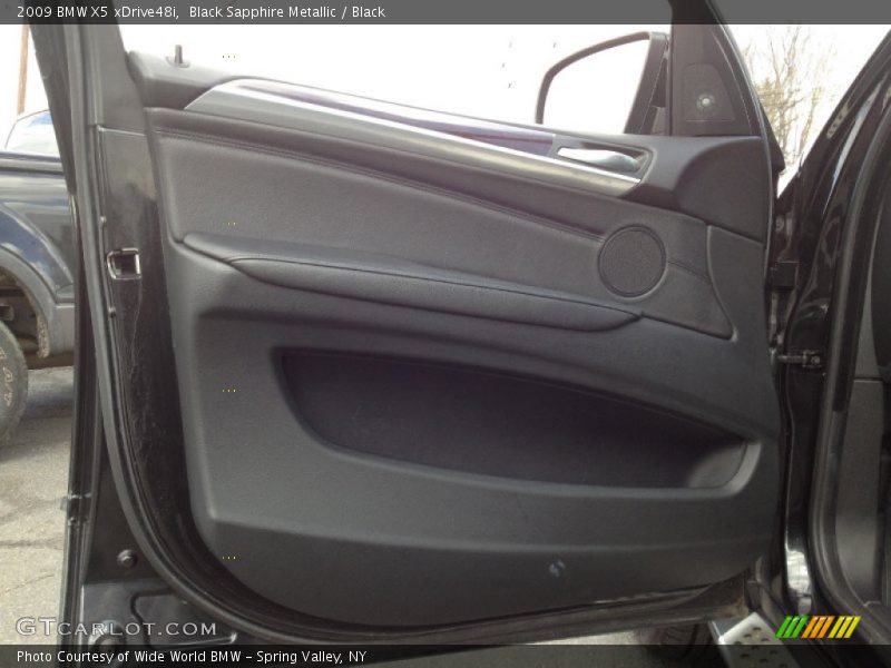 Black Sapphire Metallic / Black 2009 BMW X5 xDrive48i