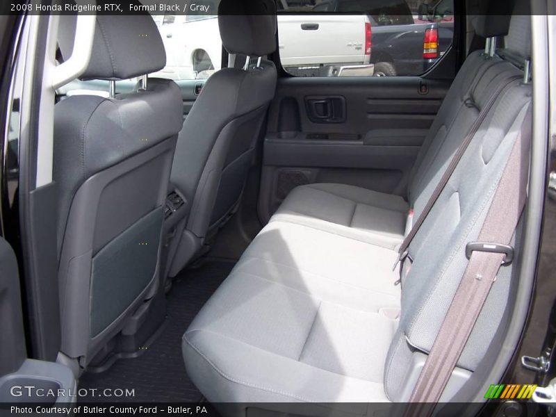 Formal Black / Gray 2008 Honda Ridgeline RTX