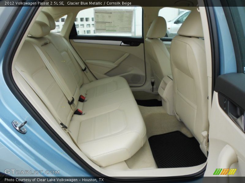 Glacier Blue Metallic / Cornsilk Beige 2012 Volkswagen Passat 2.5L SE