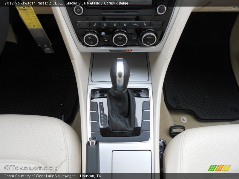 Glacier Blue Metallic / Cornsilk Beige 2012 Volkswagen Passat 2.5L SE