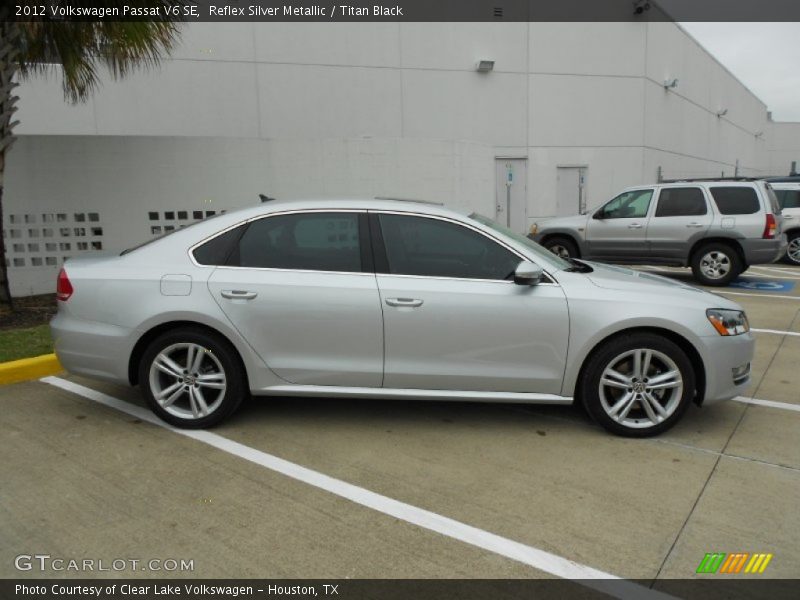 Reflex Silver Metallic / Titan Black 2012 Volkswagen Passat V6 SE