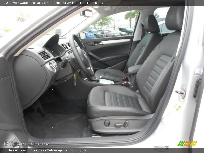 Reflex Silver Metallic / Titan Black 2012 Volkswagen Passat V6 SE