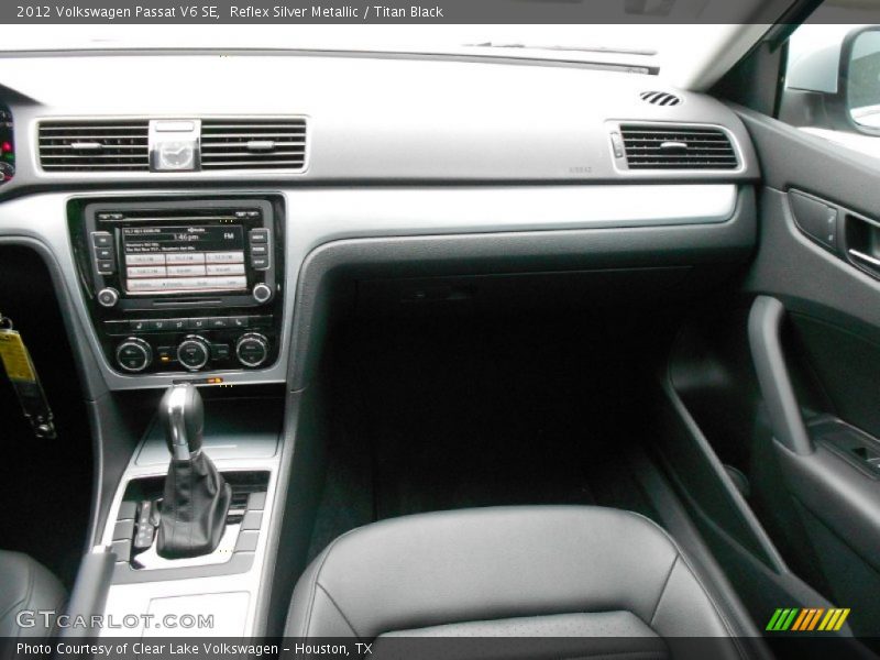 Reflex Silver Metallic / Titan Black 2012 Volkswagen Passat V6 SE