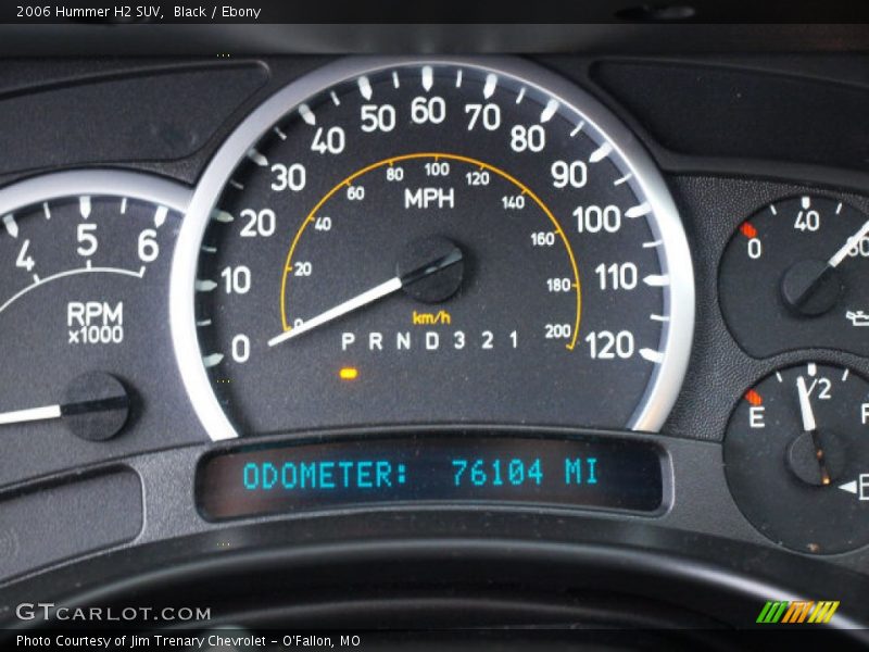 Black / Ebony 2006 Hummer H2 SUV