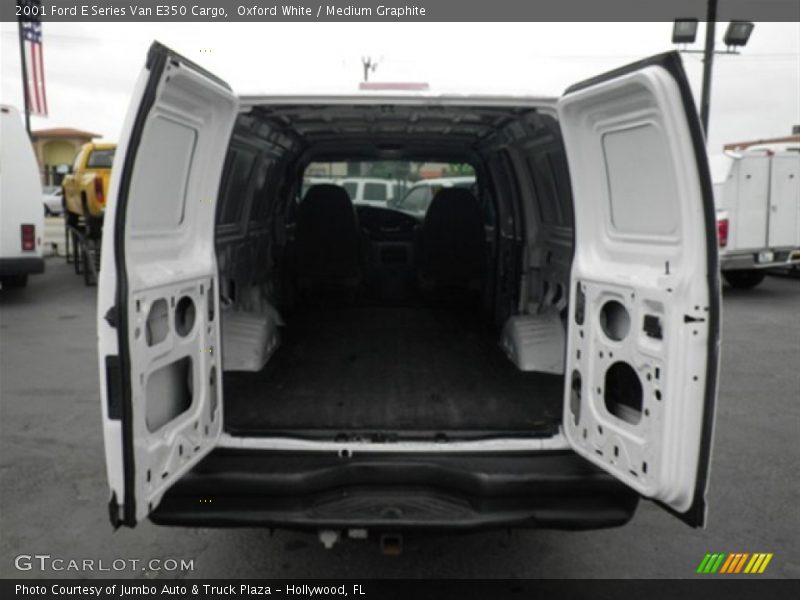 Oxford White / Medium Graphite 2001 Ford E Series Van E350 Cargo