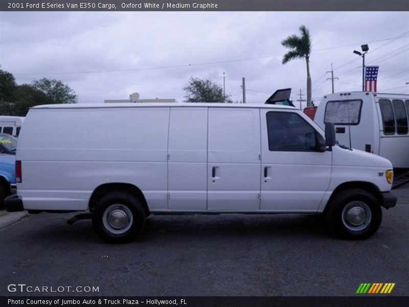 Oxford White / Medium Graphite 2001 Ford E Series Van E350 Cargo