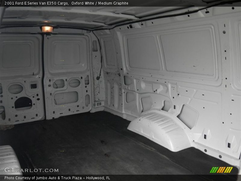 Oxford White / Medium Graphite 2001 Ford E Series Van E350 Cargo