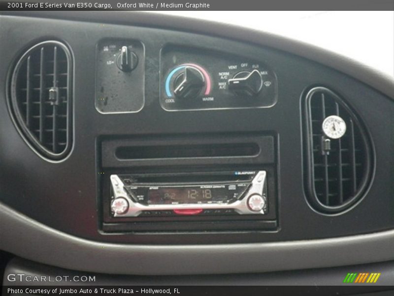Oxford White / Medium Graphite 2001 Ford E Series Van E350 Cargo