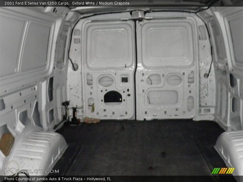 Oxford White / Medium Graphite 2001 Ford E Series Van E350 Cargo