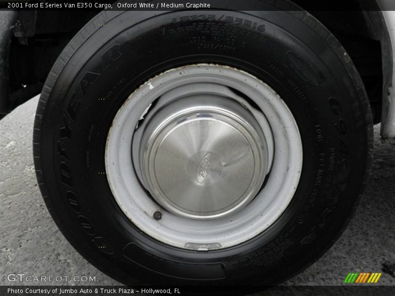 Oxford White / Medium Graphite 2001 Ford E Series Van E350 Cargo