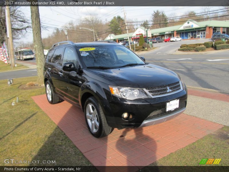 Labrador Black Pearl / Black 2007 Mitsubishi Outlander XLS 4WD