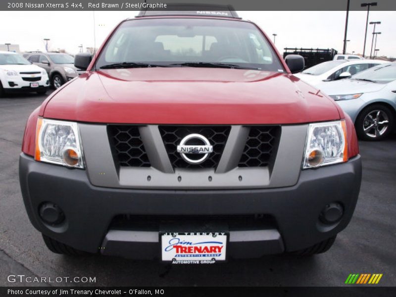 Red Brawn / Steel/Graphite 2008 Nissan Xterra S 4x4