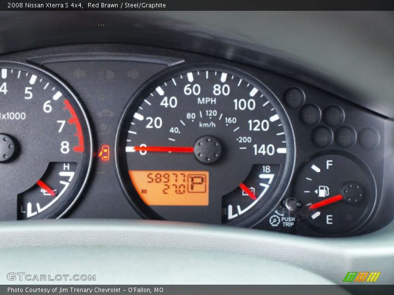 Red Brawn / Steel/Graphite 2008 Nissan Xterra S 4x4