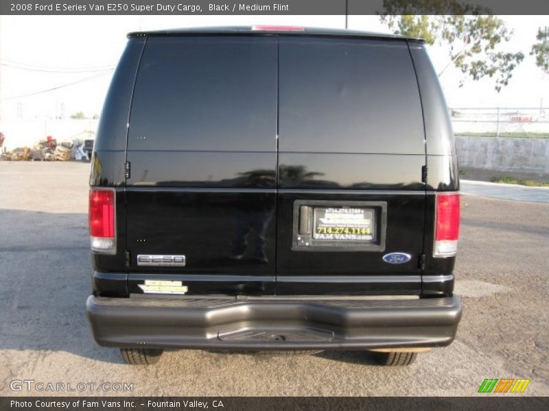 Black / Medium Flint 2008 Ford E Series Van E250 Super Duty Cargo
